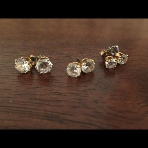 Beautiful Set of Crystal Studs